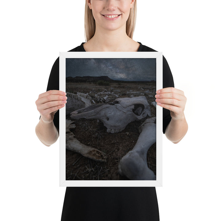 Cattle Graveyard Framed Matte