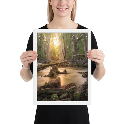 Cibolo Creek Sunset Framed Matte