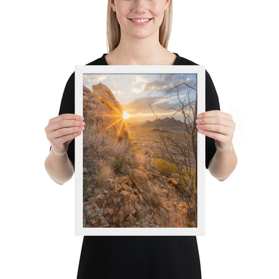 Big Bend Ross Maxwell Framed Matte