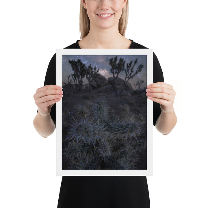 Joshua Tree Night Framed Matte