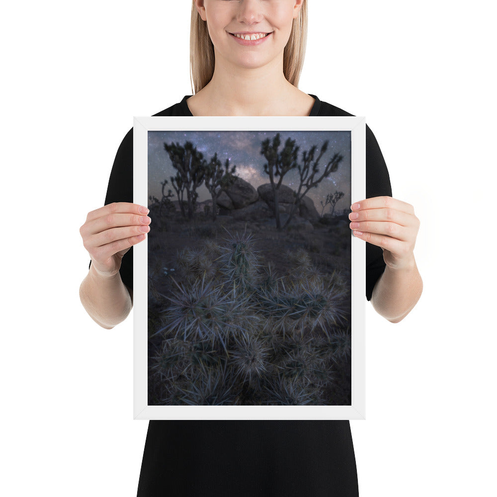 Joshua Tree Night Framed Matte