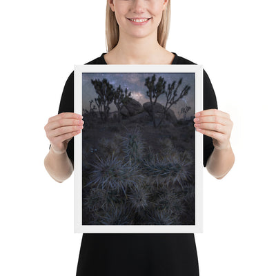 Joshua Tree Night Framed Matte