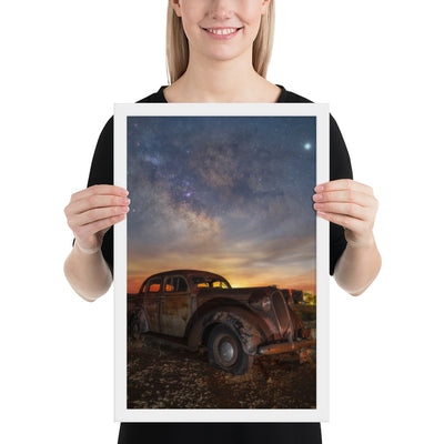 Terlingua Plymouth Framed Matte