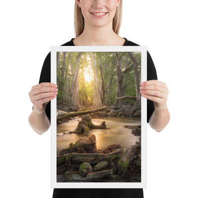 Cibolo Creek Sunset Framed Matte
