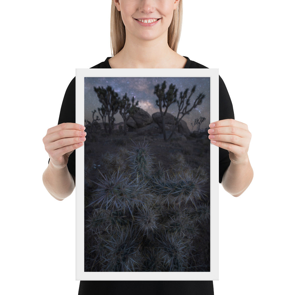 Joshua Tree Night Framed Matte