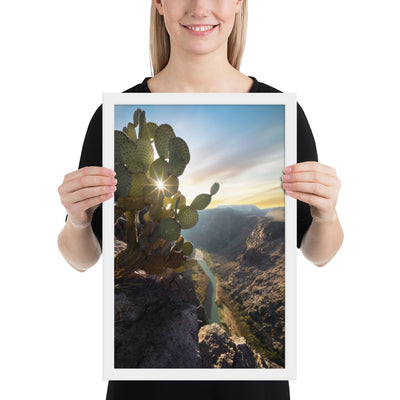 Rio Grande Sunrise Framed Matte