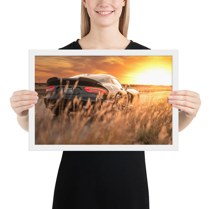 ACR Viper Sunset Framed Matte