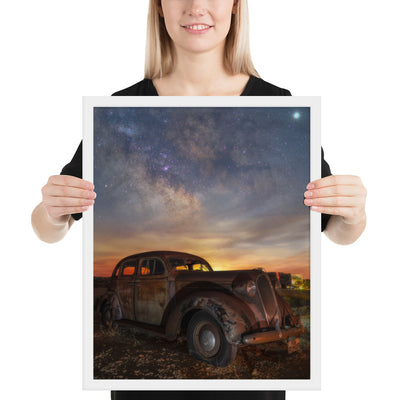 Terlingua Plymouth Framed Matte