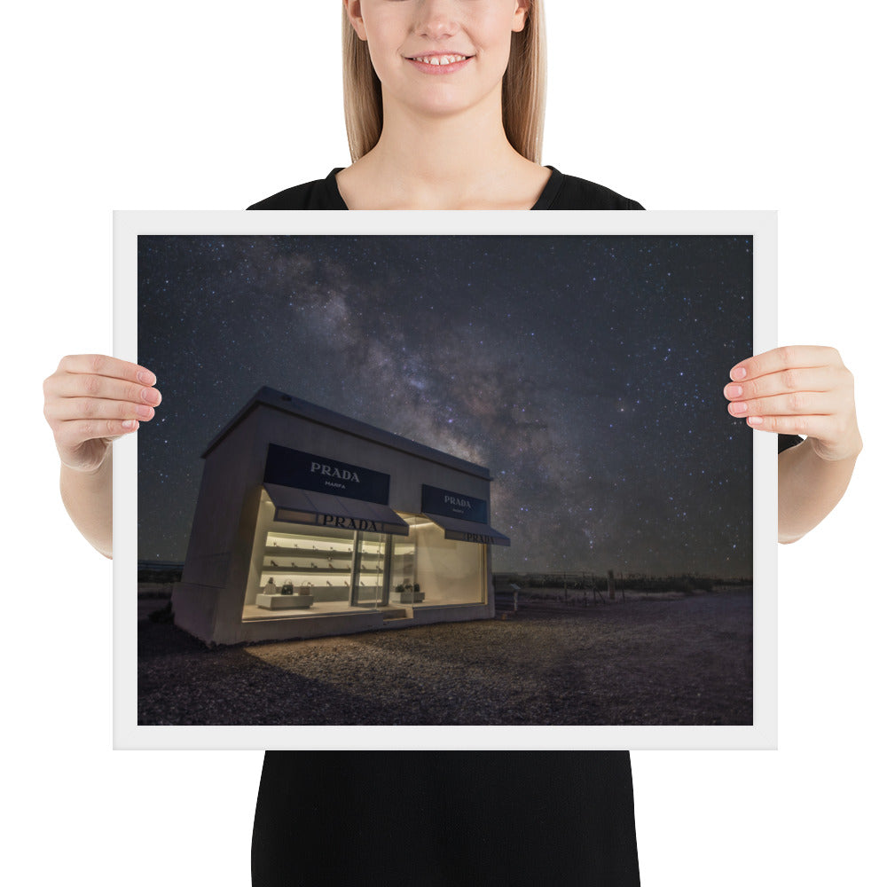 Prada Marfa Milky Way Framed Matte