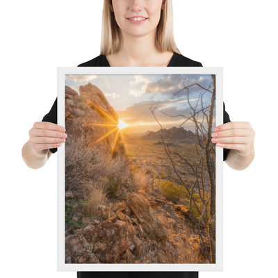 Big Bend Ross Maxwell Framed Matte