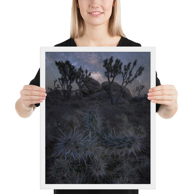 Joshua Tree Night Framed Matte