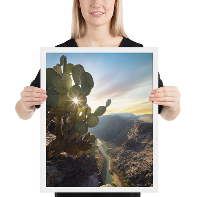 Rio Grande Sunrise Framed Matte