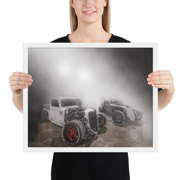Black Label Ghosts Framed Matte