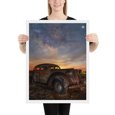 Terlingua Plymouth Framed Matte
