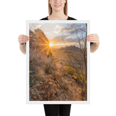 Big Bend Ross Maxwell Framed Matte