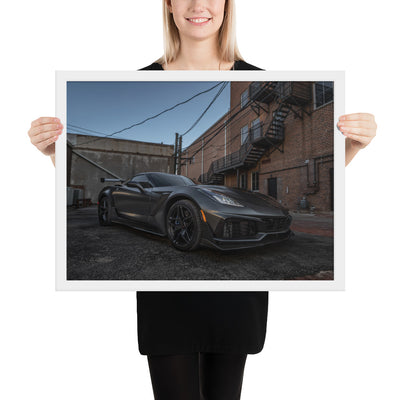 C7 ZR1 Framed Matte