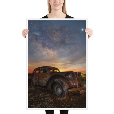 Terlingua Plymouth Framed Matte