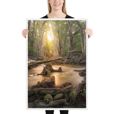 Cibolo Creek Sunset Framed Matte