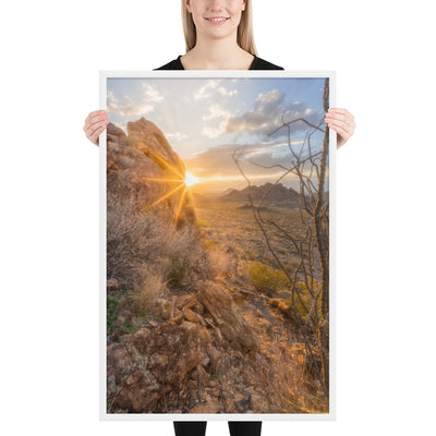 Big Bend Ross Maxwell Framed Matte