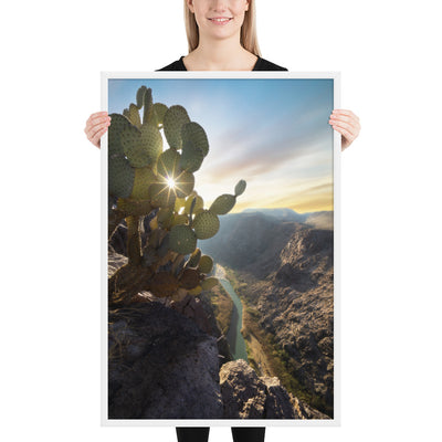 Rio Grande Sunrise Framed Matte