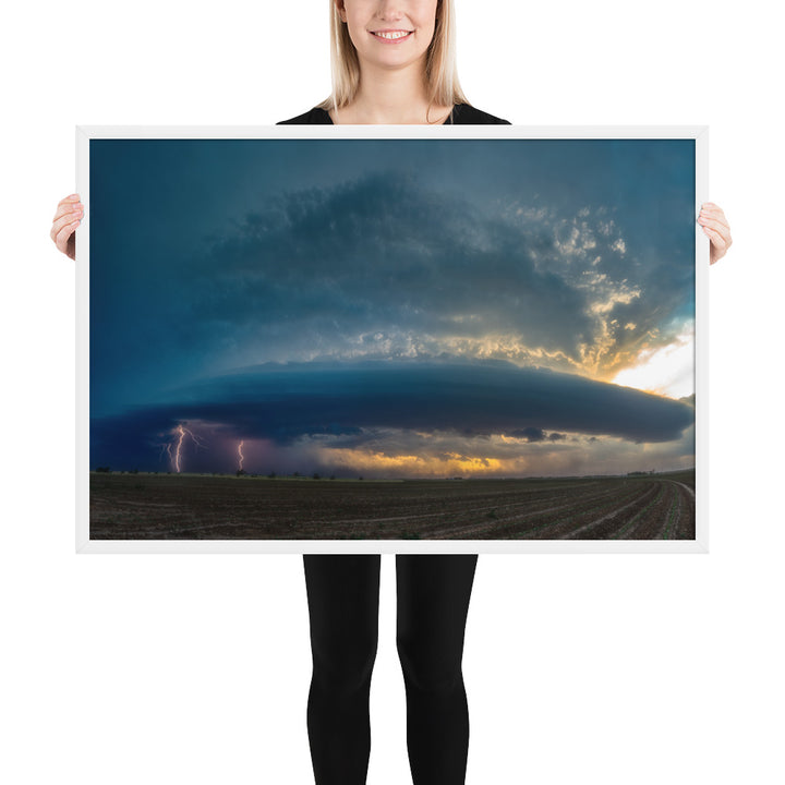 West Texas Spaceship Framed Matte