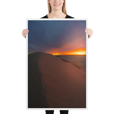 Monahans Sandhills Sunset Framed Matte
