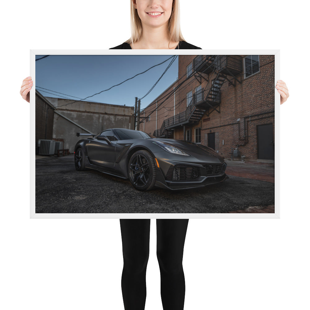 C7 ZR1 Framed Matte