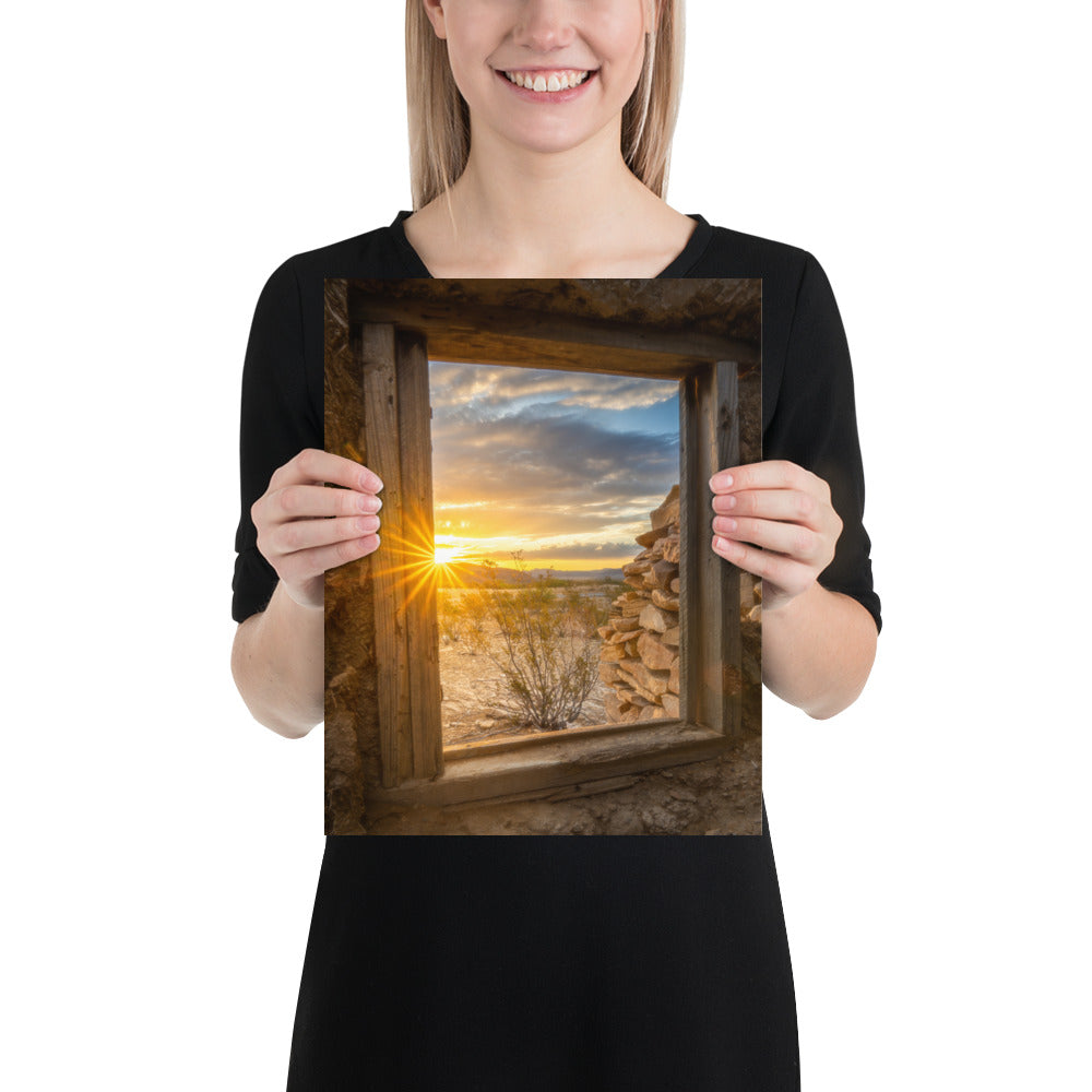Terlingua Sunrise Matte