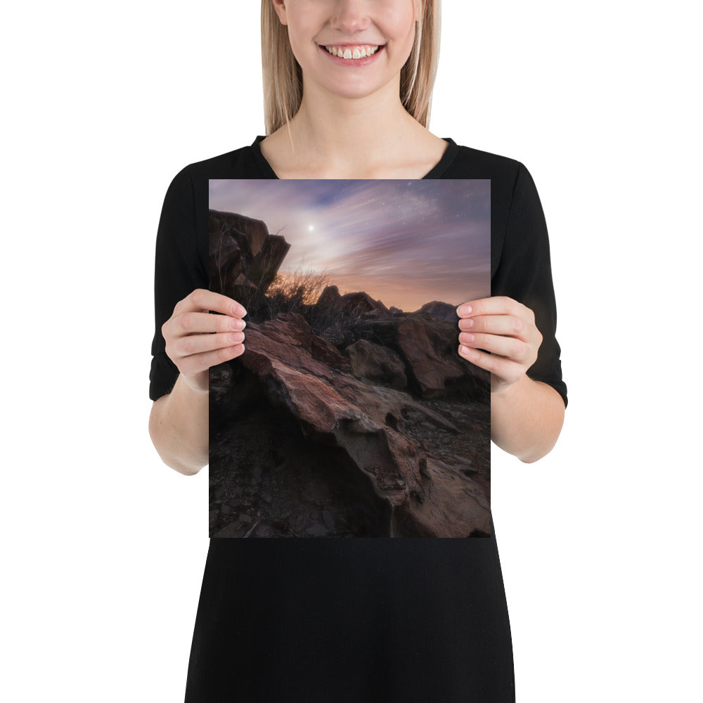 Big Bend Cloudy Twilight Matte