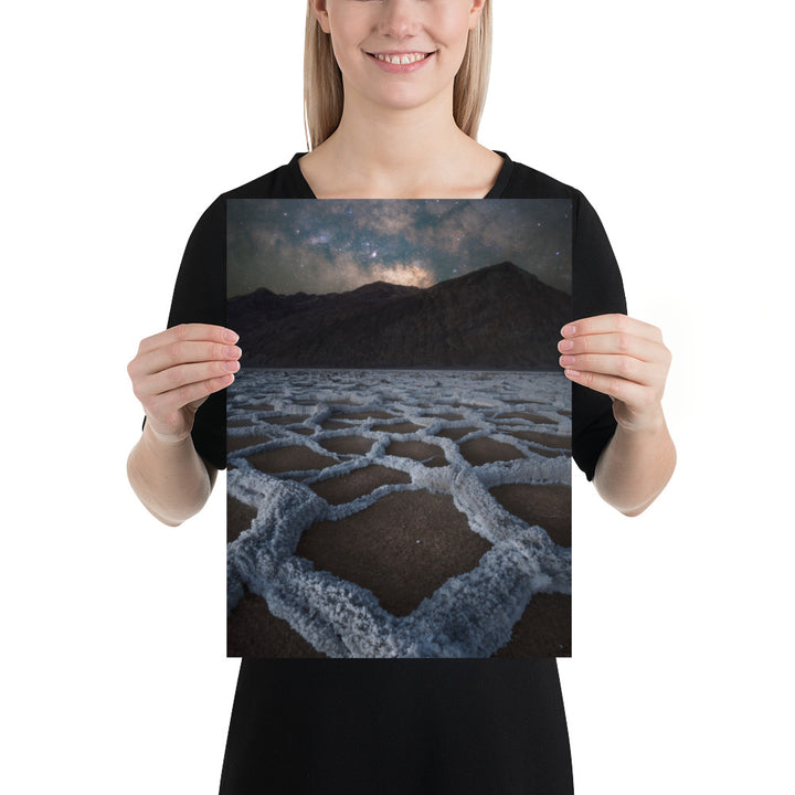 Badwater Basin Nightscape Matte