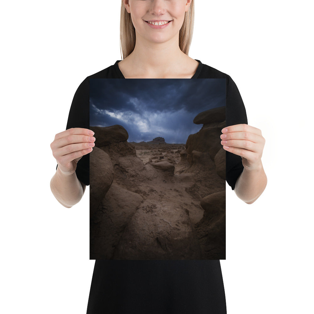 Goblin Valley Storm Matte
