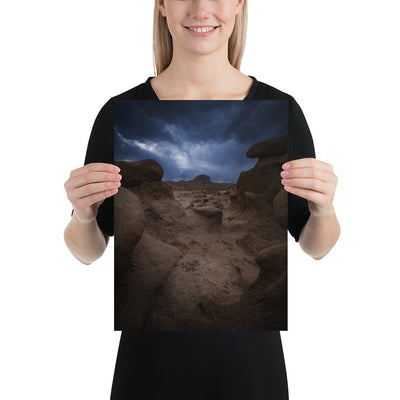 Goblin Valley Storm Matte