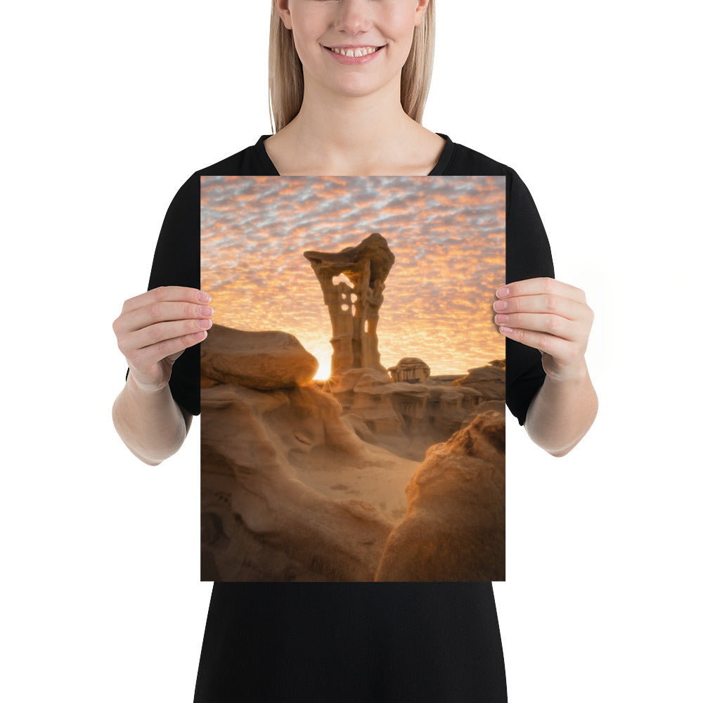 Alien Throne Sunset Matte