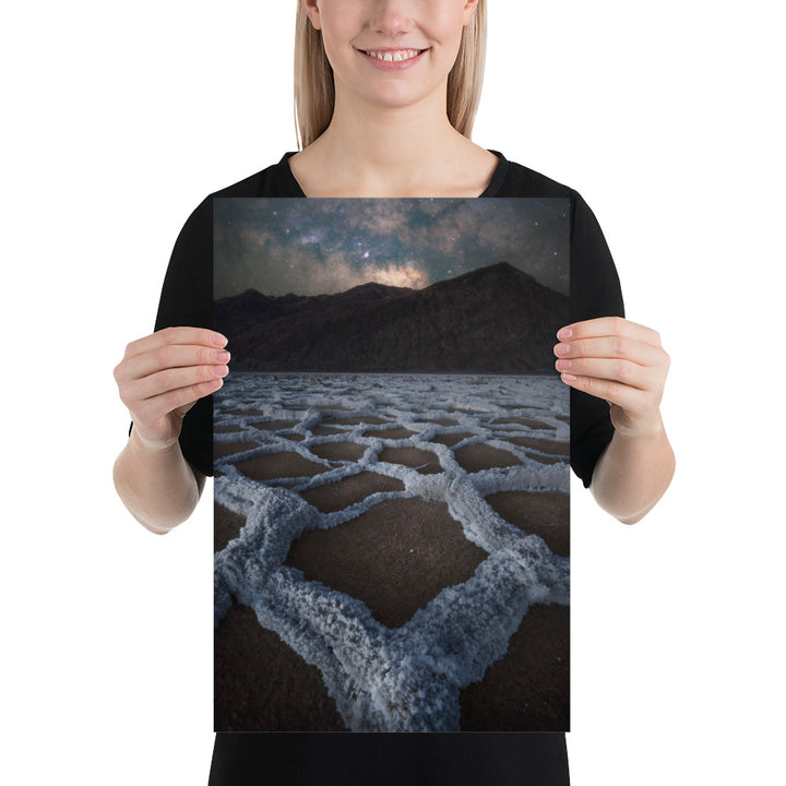 Badwater Basin Nightscape Matte
