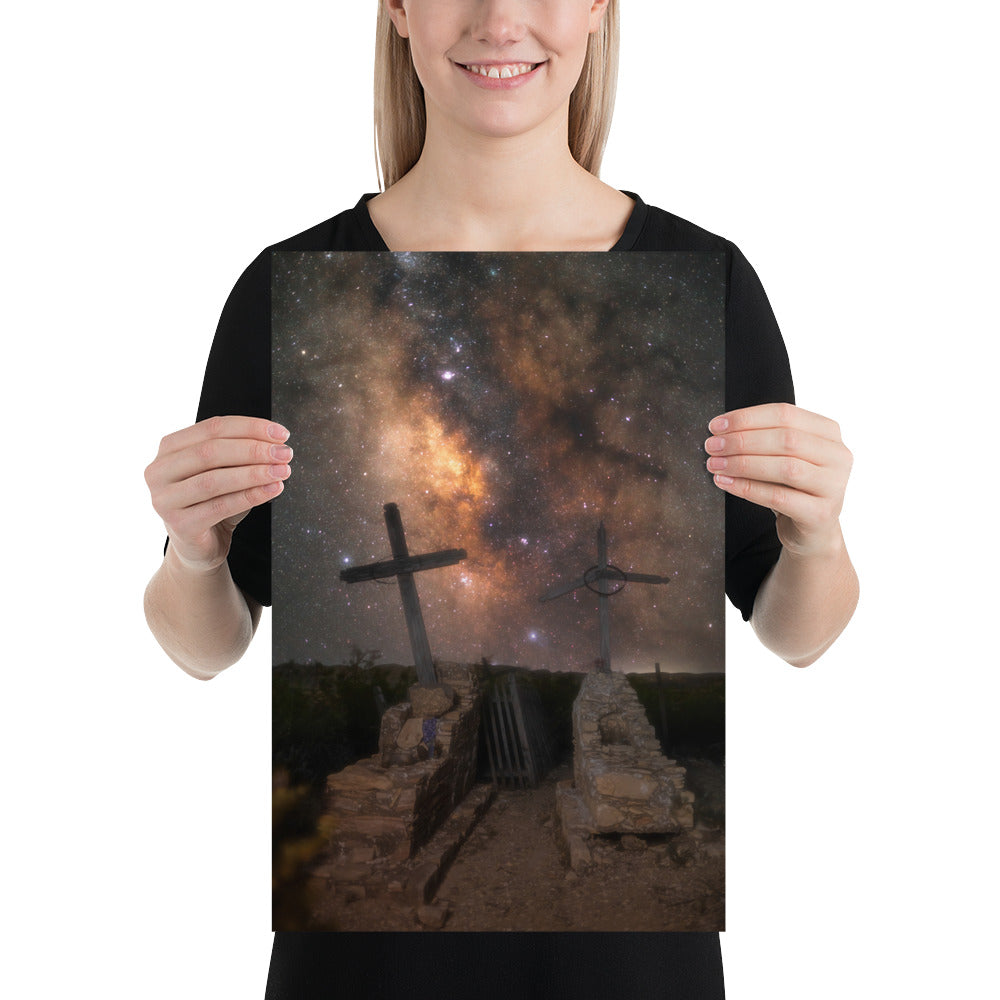 Terlingua Cemetery Milky Way Matte