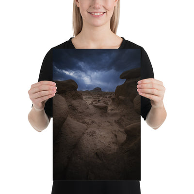 Goblin Valley Storm Matte