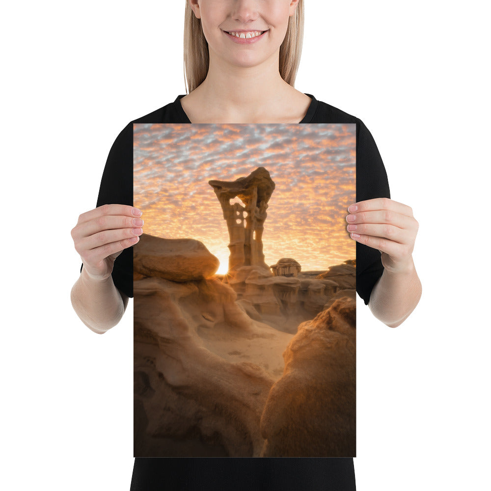 Alien Throne Sunset Matte