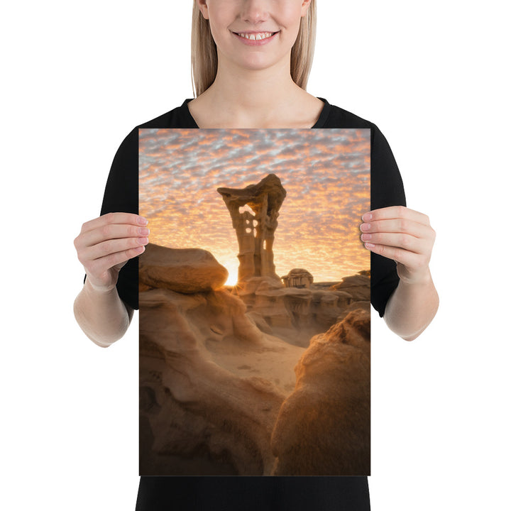 Alien Throne Sunset Matte