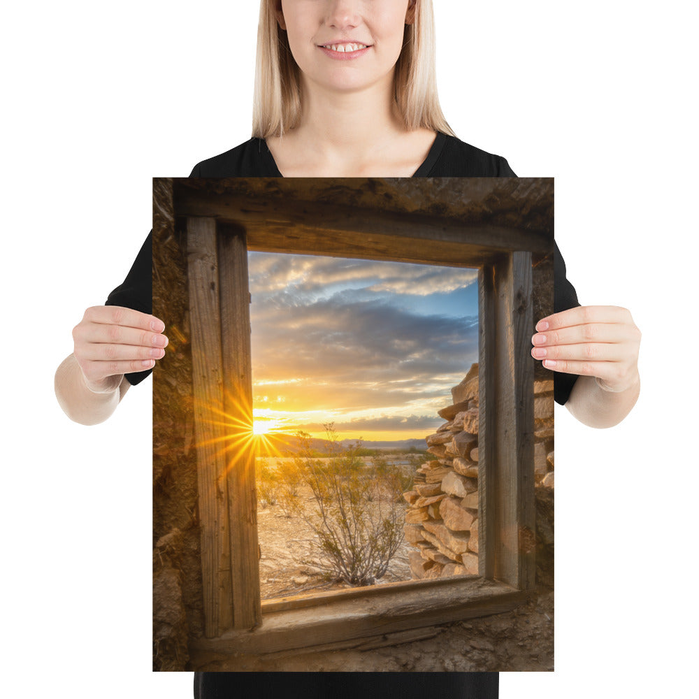 Terlingua Sunrise Matte