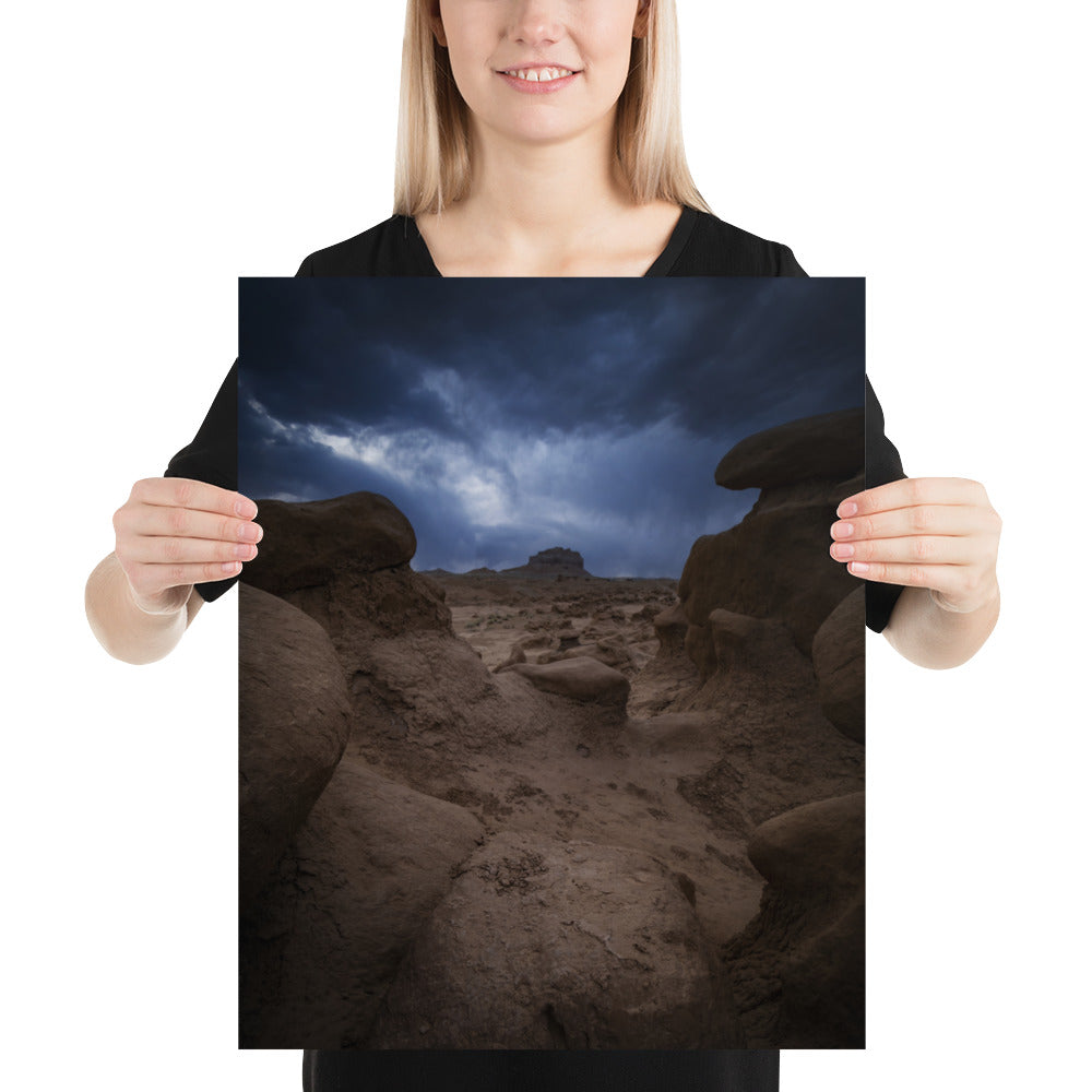 Goblin Valley Storm Matte