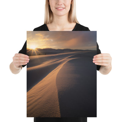 White Sands Sunset Matte