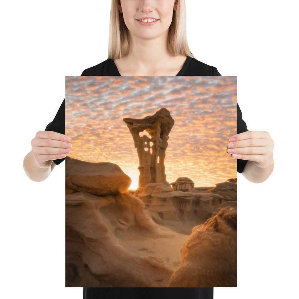 Alien Throne Sunset Matte