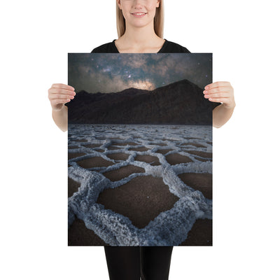 Badwater Basin Nightscape Matte