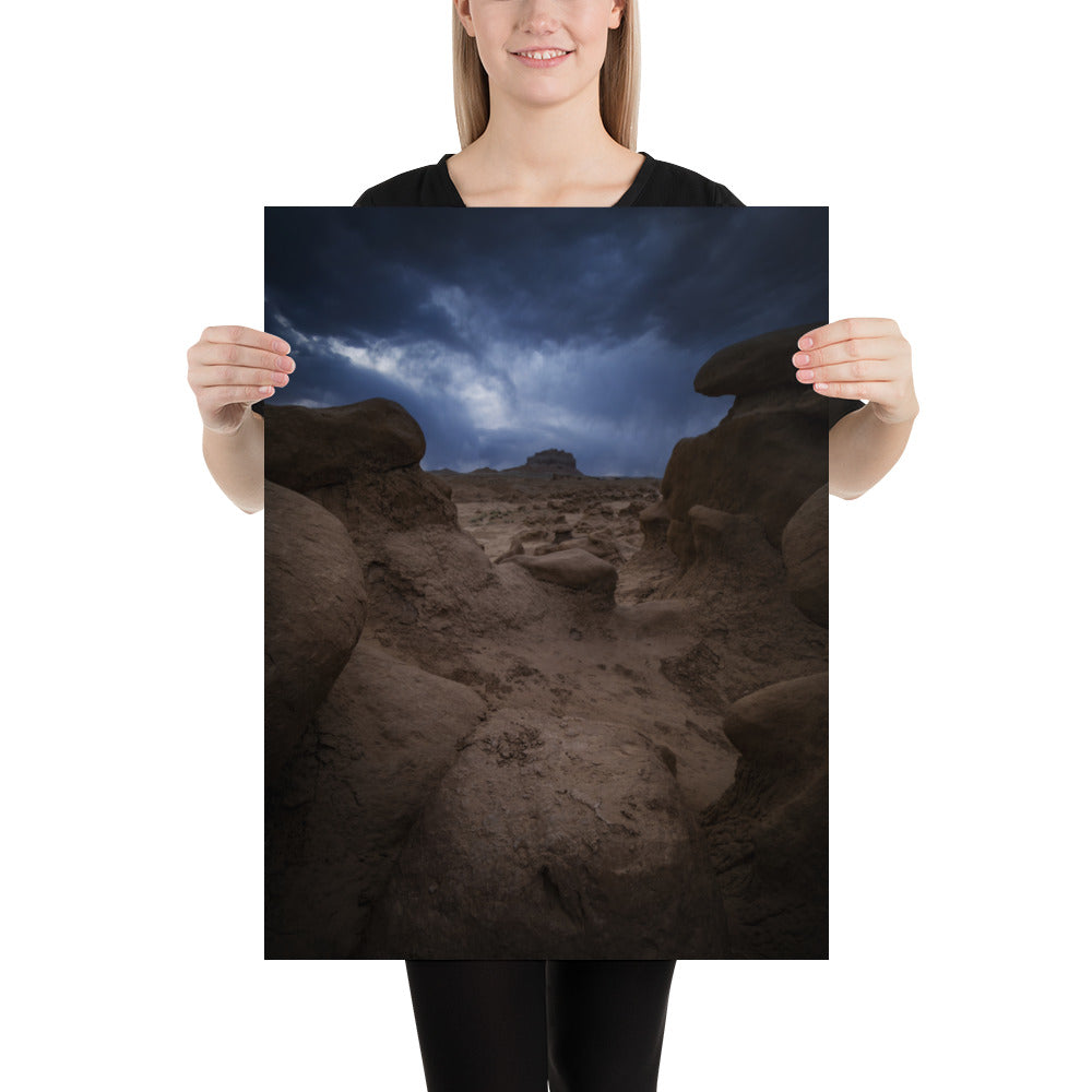 Goblin Valley Storm Matte