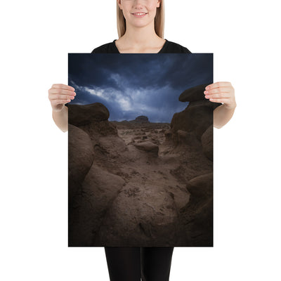 Goblin Valley Storm Matte