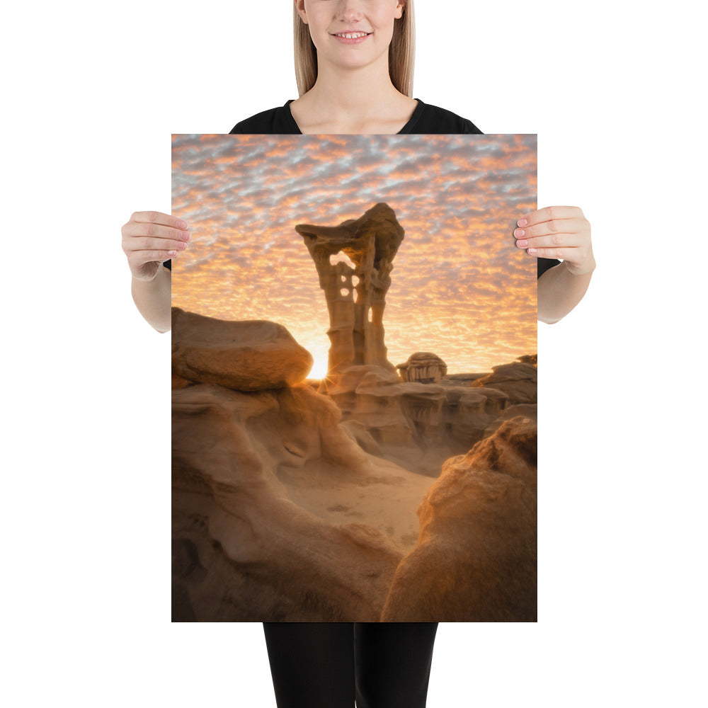 Alien Throne Sunset Matte