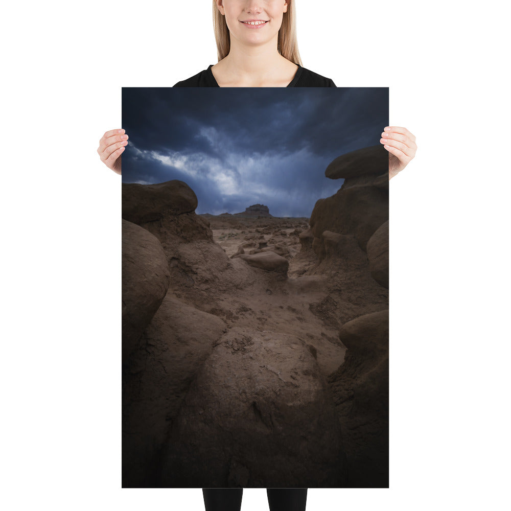 Goblin Valley Storm Matte