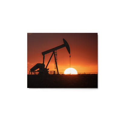 West Texas Pump Jack Metal