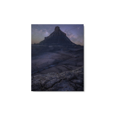 Factory Butte Night Metal