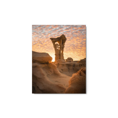 Alien Throne Sunset Metal